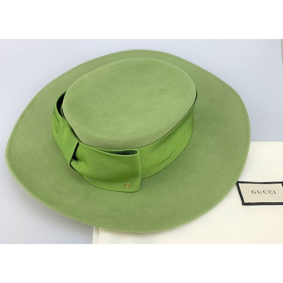 Gucci Accessories - NWT Authentic Gucci Felt Clara Hat